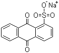 1-Anthraquinonesulfonic acid sodium salt Structure,128-56-3Structure