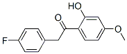 2-(4-Fluorophenyl)-1-(2-hydroxy-4-methoxyphenyl)ethanone Structure,128040-46-0Structure