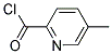 2-Pyridinecarbonyl chloride, 5-methyl- (9ci) Structure,128073-07-4Structure