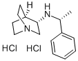 (-)-N-(1(r)-phenylethyl)-1-azabicyclo[2.2.2]octan-3(s)-amine dihydrochloride Structure,128311-06-8Structure