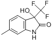 3-Hydroxy-2-oxo-3-trifluoromethyl-6-methylindoline Structure,128350-88-9Structure