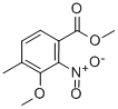 Methyl 3-methoxy-4-methyl-2-nitrobenzoate Structure,128450-32-8Structure