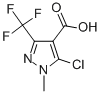 5-Chloro-1-methyl-3-(trifluoromethyl)-1H-pyrazole-4-carboxylic acid Structure,128455-63-0Structure