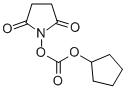 N-(Cyclopentyloxycarbonyloxy)succinimide Structure,128595-07-3Structure