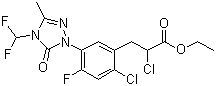 Carfentrazone-ethyl standard Structure,128639-02-1Structure