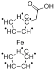 Ferroceneacetic acid Structure,1287-16-7Structure