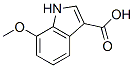 7-Methoxyindole-3-carboxylic acid Structure,128717-77-1Structure