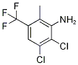 2,3-Dichloro-6-methyl-5-(trifluoromethyl)aniline Structure,1287218-11-4Structure