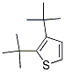 2,3-Ditert-butylthiophene Structure,128788-04-5Structure