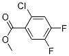 2-Chloro-4,5-difluorobenzoic acid methyl ester Structure,128800-36-2Structure