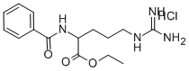 Ethyl 5-{[amino(imino)methyl]amino}-2-(benzoylamino)pentanoate hydrochloride Structure,128805-94-7Structure