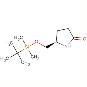 5(R)-5-{(tert-butyldimethylsilyloxy)methyl}pyrrolidin-2-one Structure,128899-30-9Structure