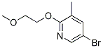 5-Bromo-2-(2-methoxyethoxy)-3-methylpyridine Structure,1288996-83-7Structure