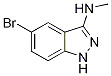 3-Methylamino-5-bromo-1h-pyrazolo[3,4-b]pyridine Structure,1289189-96-3Structure