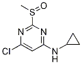 (6-Chloro-2-methanesulfinyl-pyrimidin-4-yl)-cyclopropyl-amine Structure,1289385-22-3Structure