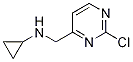 (2-Chloro-pyrimidin-4-ylmethyl)-cyclopropyl-amine Structure,1289386-31-7Structure