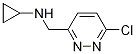 (6-Chloro-pyridazin-3-ylmethyl)-cyclopropyl-amine Structure,1289386-54-4Structure