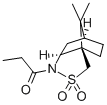 1-((3Ar,6s,7as)-8,8-dimethyl-2,2-dioxidohexahydro-1h-3a,6-methanobenzo[c]isothiazol-1-yl)propan-1-one Structure,128947-19-3Structure