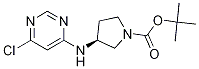 (S)-3-(6-chloro-pyrimidin-4-ylamino)-pyrrolidine-1-carboxylic acid tert-butyl ester Structure,1289585-01-8Structure