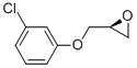 (S)-2-((3-chlorophenoxy)methyl)oxirane Structure,129098-53-9Structure