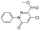 Methyl 4-chloro-6-oxo-1-phenyl-1,6-dihydro-3-pyridazinecarboxylate Structure,129109-17-7Structure