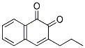 1,2-Naphthalenedione, 3-propyl-(9ci) Structure,129113-06-0Structure