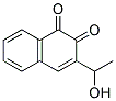 1,2-Naphthalenedione, 3-(1-hydroxyethyl)-(9ci) Structure,129113-09-3Structure