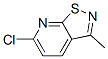 Isothiazolo[5,4-b]pyridine, 6-chloro-3-methyl- Structure,129211-90-1Structure