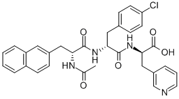 Ac-d-2-nal-d-4-clphe-d-3-pal Structure,129225-22-5Structure