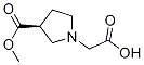 (S)-2-(3-(methoxycarbonyl)pyrrolidin-1-yl)acetic acid Structure,1292324-46-9Structure