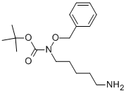 (5-Aminopentyl)(phenylmethoxy)Carbamic acid 1,1-dimethylethyl ester Structure,129245-21-2Structure