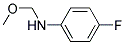 Benzenamine, 4-fluoro-n-(methoxymethyl)-(9ci) Structure,129367-43-7Structure