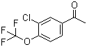 3-Chloro-4-(trifluoromethoxy)acetophenone Structure,129604-27-9Structure