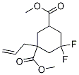 Dimethyl 1-allyl-5,5-difluorocyclohexane-1,3-dicarboxylate Structure,1296114-58-3Structure