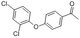 1-[4-(2,4-Dichlorophenoxy)phenyl]ethan-1-one Structure,129644-21-9Structure