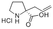 (S)-2-allyl-2-pyrrolidinecarboxylic acid hydrochloride Structure,129704-91-2Structure