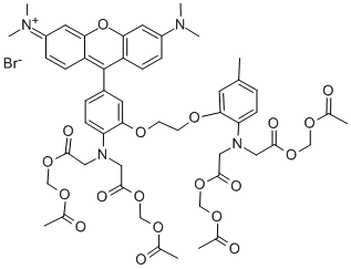 Rhod 2-AM Structure,129787-64-0Structure