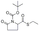 (2S)-2-[(ethylthio)carbonyl]-5-oxo-1-pyrrolidinecarboxylic acid tert-butyl ester Structure,1298023-90-1Structure