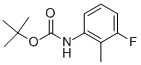 (3-Fluoro-2-methyl-phenyl)-carbamic acid tert-butyl ester Structure,129822-38-4Structure