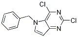 5-Benzyl-2,4-dichloro-5h-pyrrolo[3,2-d]pyrimidine Structure,129872-83-9Structure