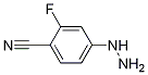 2-Fluoro-4-hydrazino-benzonitrile Structure,129946-64-1Structure