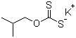 Potassium o-isobutyl dithiocarbonate Structure,13001-46-2Structure