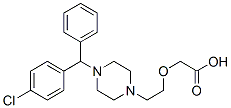 Levocetirizine Structure,130018-77-8Structure