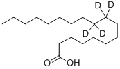 Octadecanoic-9,9,10,10-d4 acid Structure,130048-57-6Structure