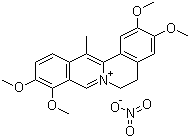 Dehydrocorydaline nitrate Structure,13005-09-9Structure