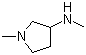 1-Methyl-3-pyrrolidinemethanamine Structure,13005-11-3Structure