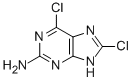 6,8-Dichloro-9h-purin-2-amine Structure,130120-68-2Structure