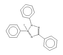 2,3,5-Triphenyltetrazolium iodide Structure,13014-90-9Structure