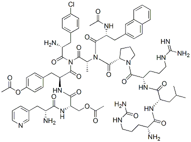 Cetrorelix acetate Structure,130143-01-0Structure