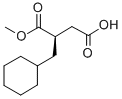 (R)-2-(cyclohexylmethyl)succinicacid-1-methylester Structure,130165-88-7Structure